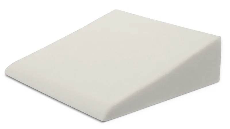 Xtreme Comforts Wedge Pillow Cover - Allergy-Friendly & Easy to Clean Cover - Fits Our (27" x 25" x 7") Wedge Pillow - Ivory — image 2