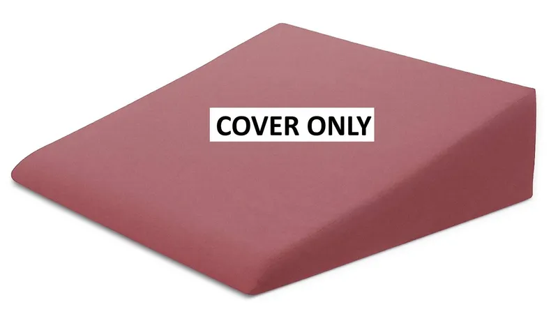 Xtreme Comforts Wedge Pillow Cover - Allergy-Friendly & Easy to Clean Cover - Fits Our (27" x 25" x 7") Wedge Pillow â Rose — image 3