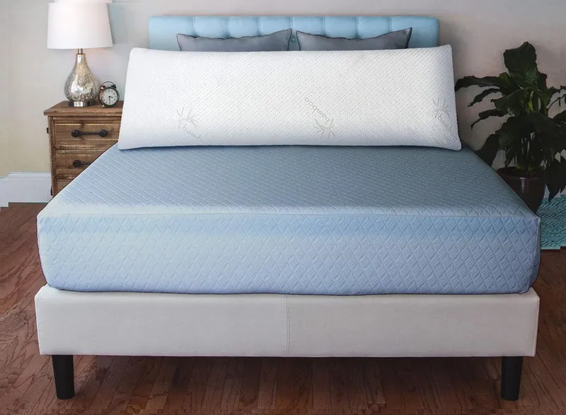 Xtreme Comforts Memory Foam Body Pillow for Side, Back & Stomach Sleepers - Allergy-Friendly Pillows for Sleeping with Shredded Memory Foam (Body Pillow) — image 3