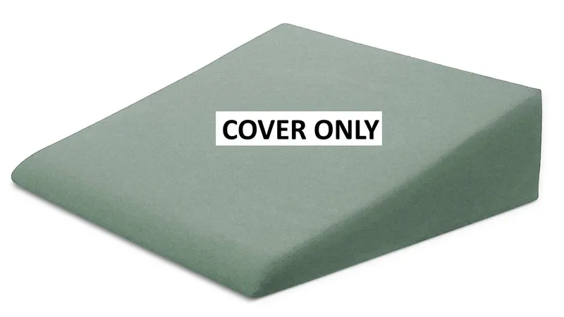 Xtreme Comforts Wedge Pillow Cover - Allergy-Friendly & Easy to Clean Cover - Fits Our (27" x 25" x 7") Wedge Pillow â Sage — image 3