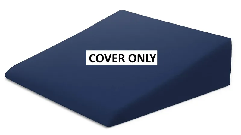 Xtreme Comforts Wedge Pillow Cover - Allergy-Friendly & Easy to Clean Cover - Fits Our (27" x 25" x 7") Wedge Pillow â Navy — image 3